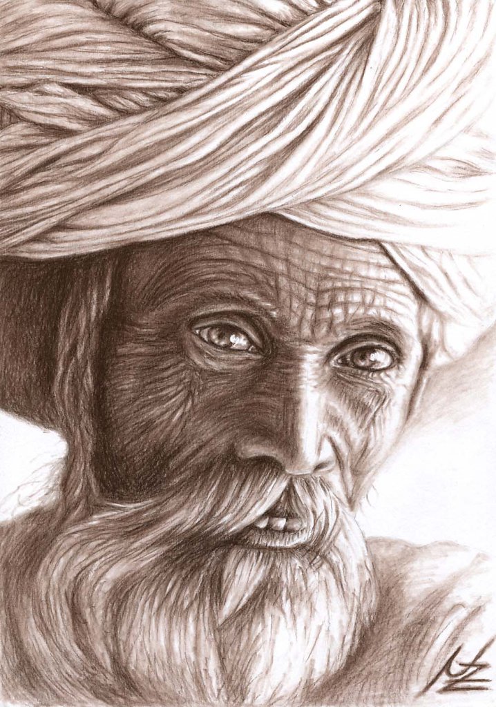 Alter Inder - Old Indian Man